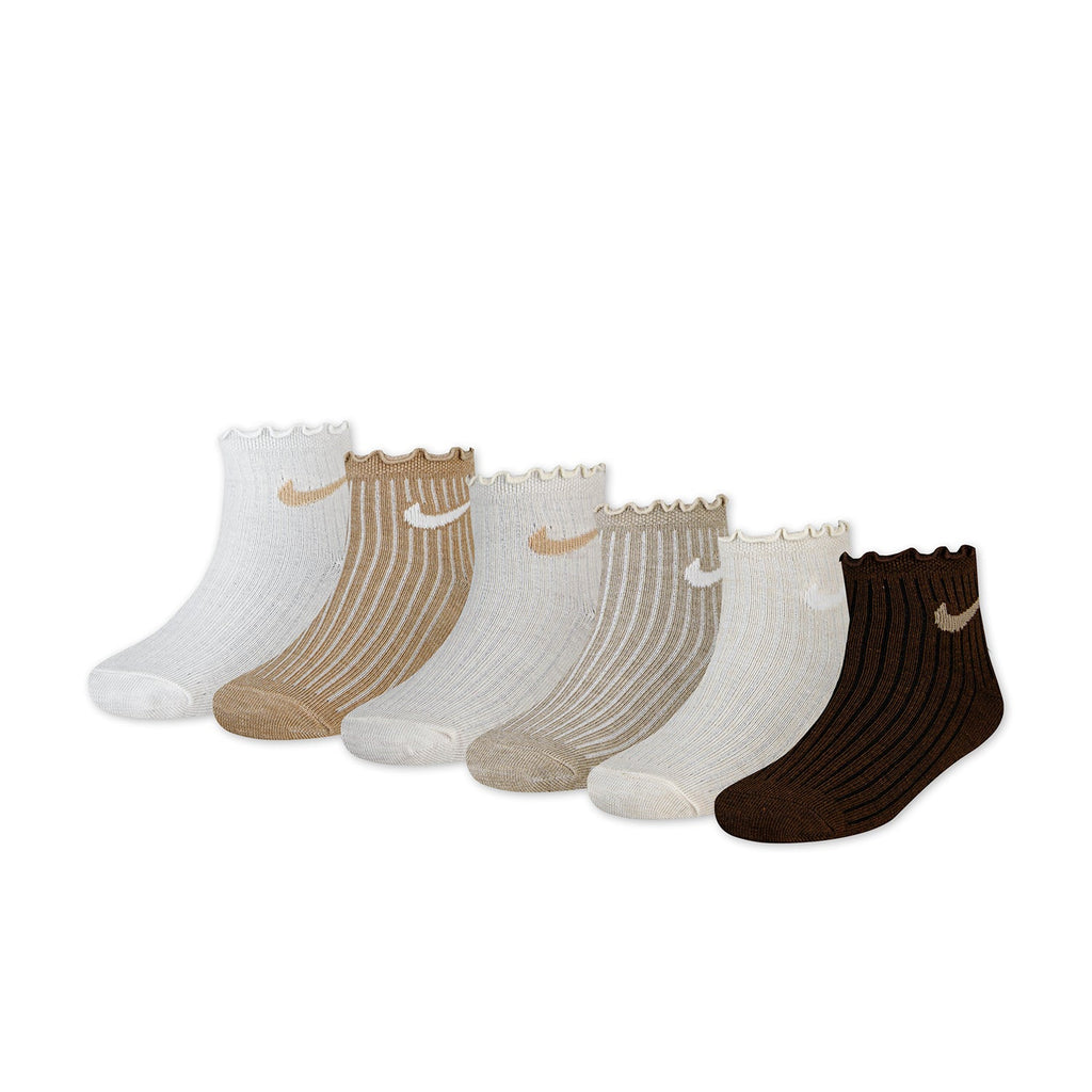 NIKE Official 6 Pack X-Small Lettuce Welt Quarter