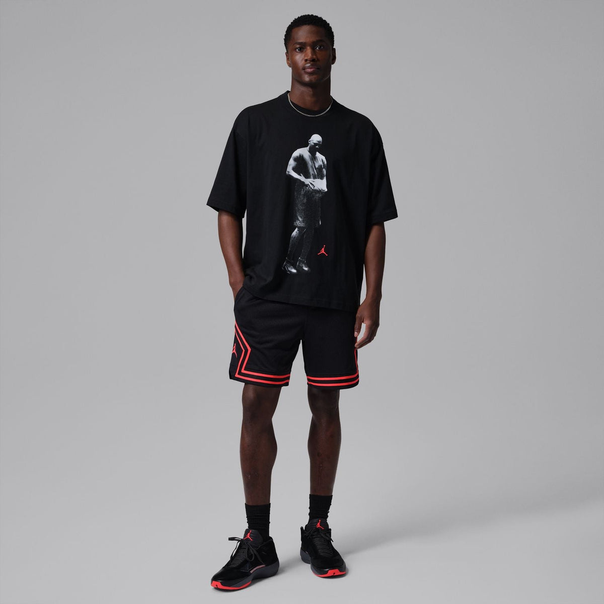 JORDAN Official Diamond Mesh Short - Mens