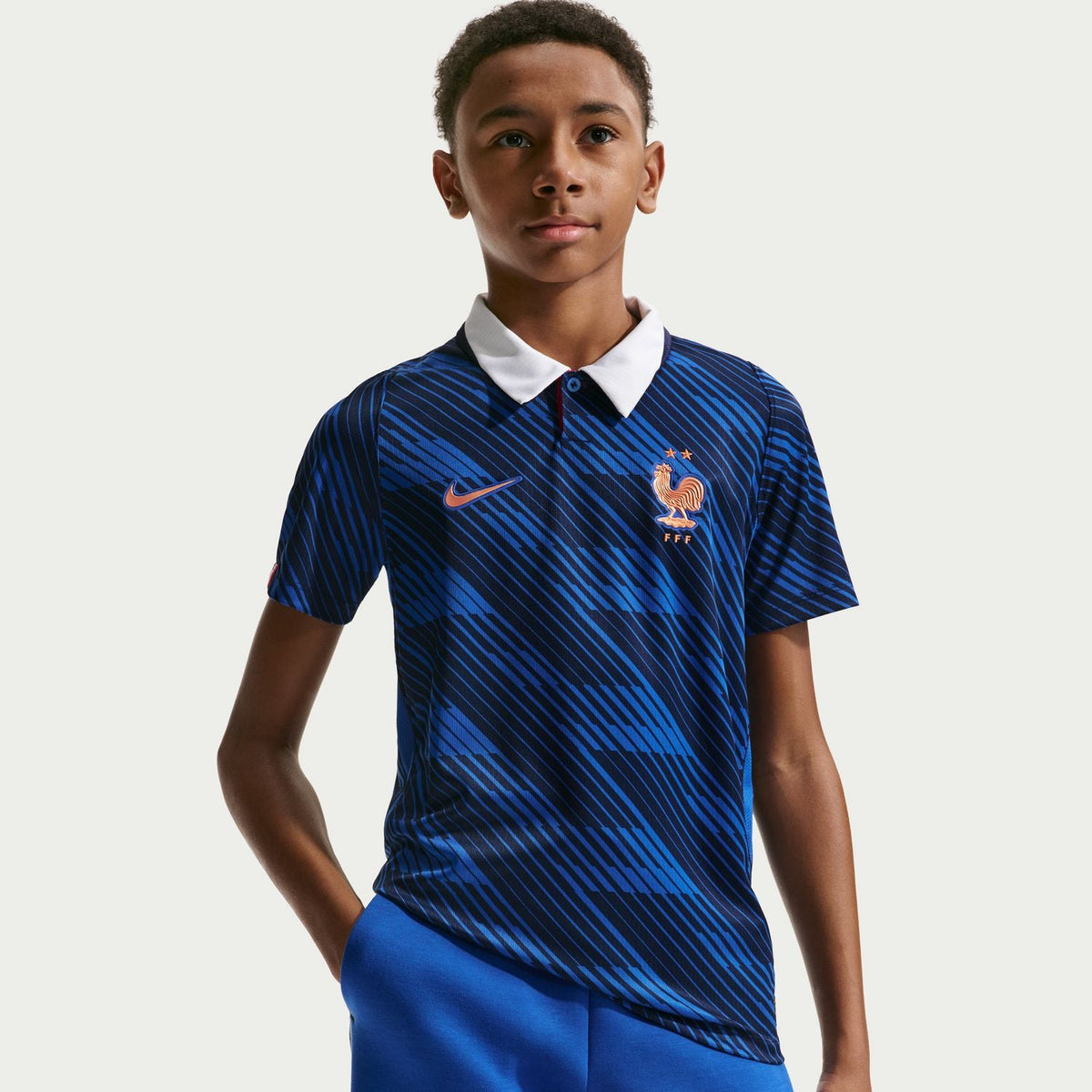 NIKE France 26/27 Stadium Home Jersey - Youth