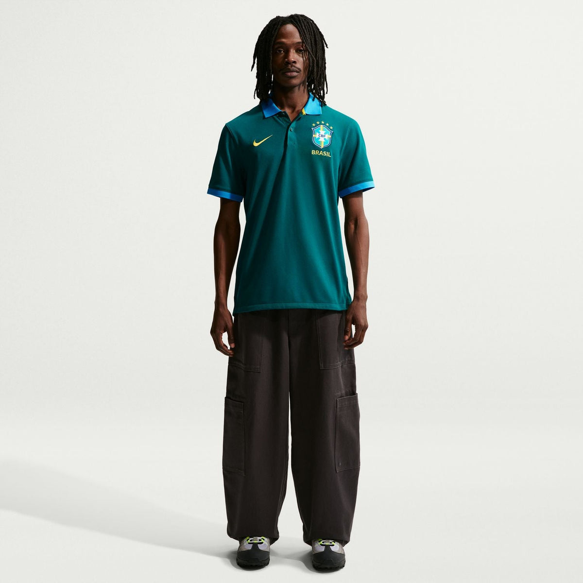 NIKE Authentic Brazil Polo -Mens