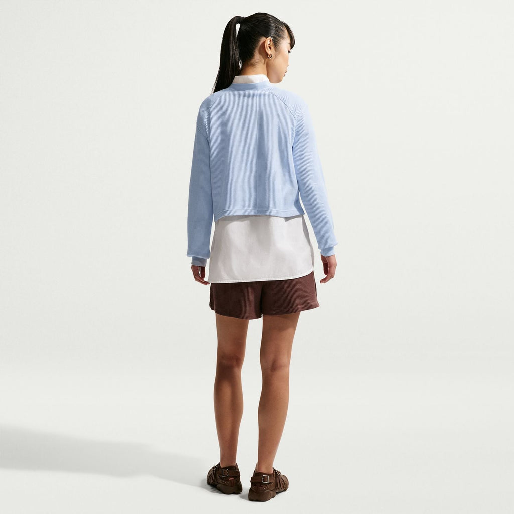 NIKE Chill Knit Waffle LS Top - Womens