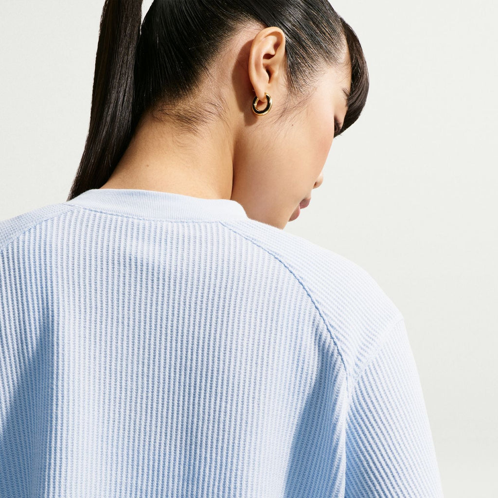 NIKE Chill Knit Waffle LS Top - Womens