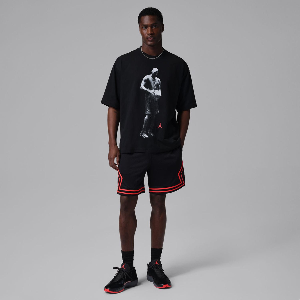 JORDAN MJ Sport Graphic Crew - Mens