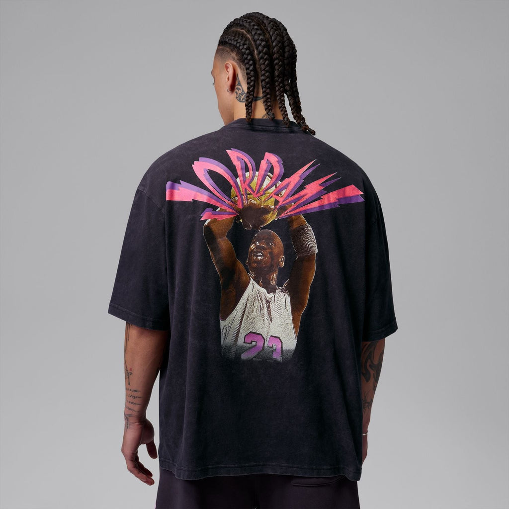 JORDAN Jordan Washed SS Crew - Mens