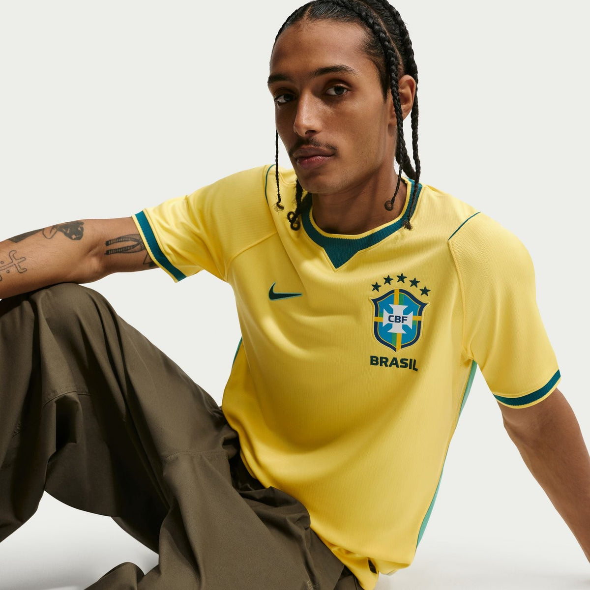 NIKE Brazil 26/27 Replica Home Jersey - Mens