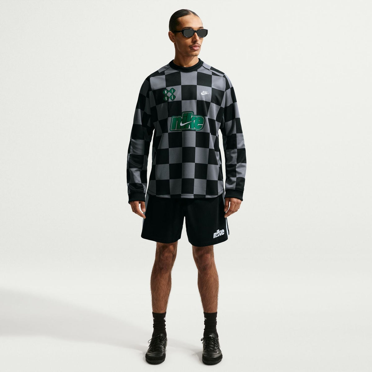 NIKE Authentic Checkered Goalie Top - Mens