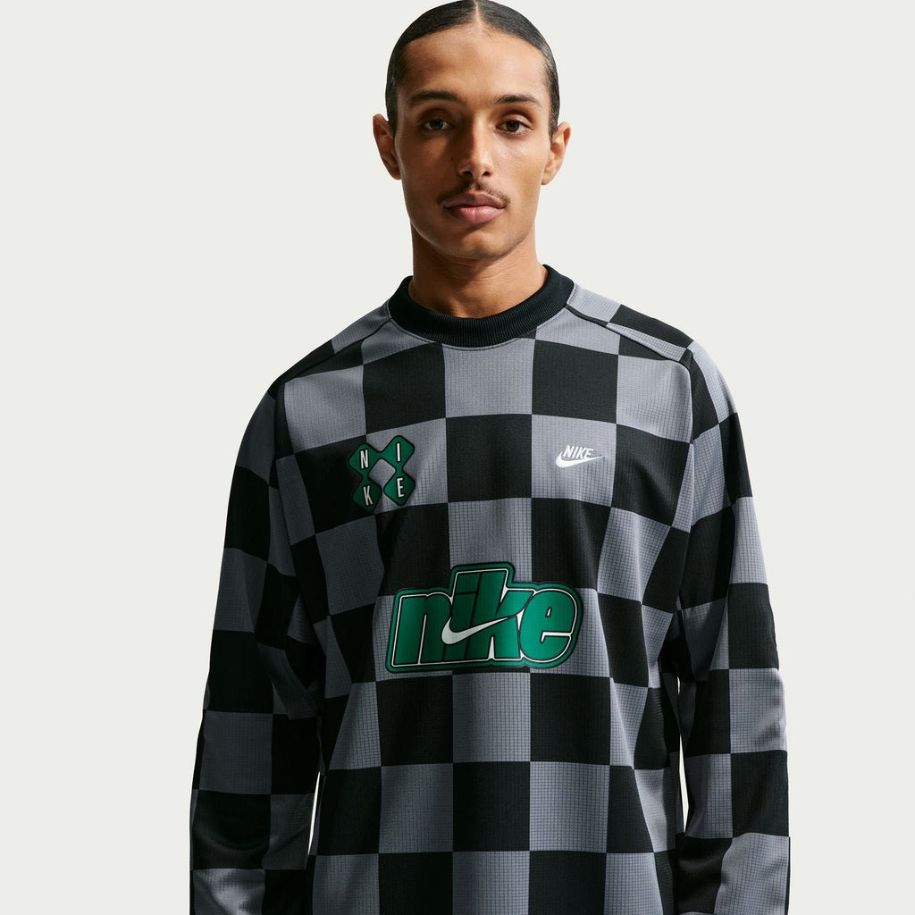 NIKE Authentic Checkered Goalie Top - Mens