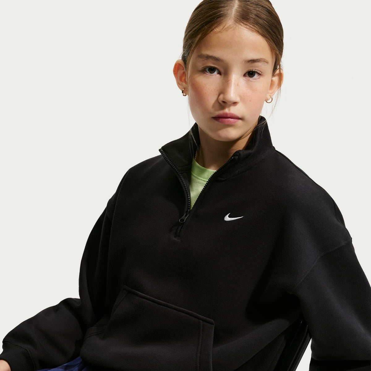 NIKE Studio Fleece OS QZ - Youth