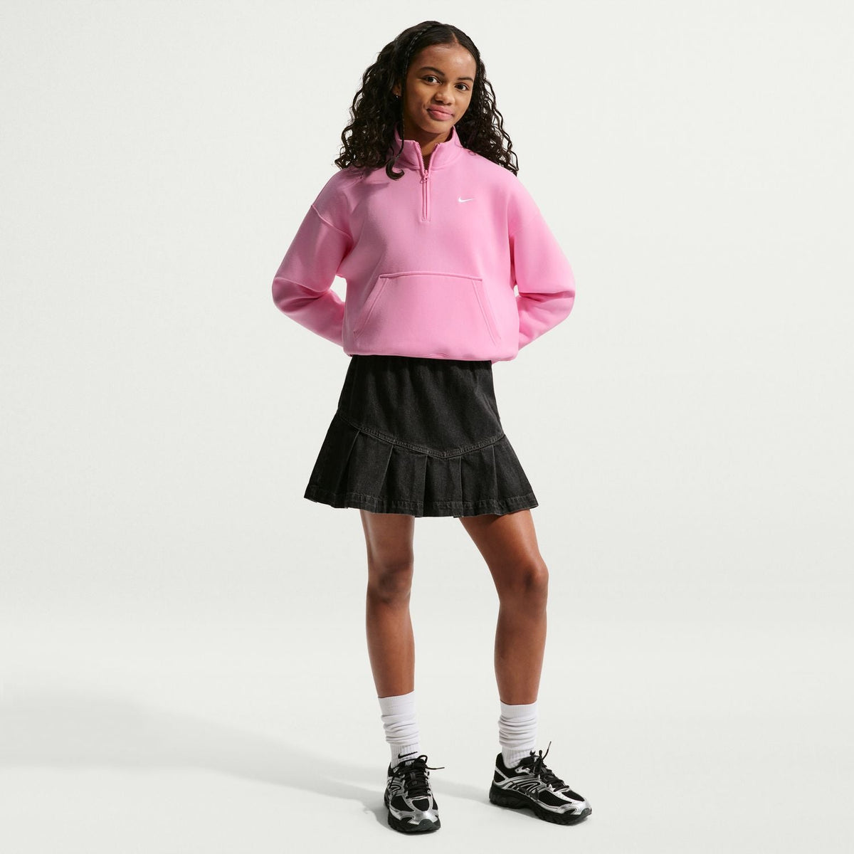 NIKE Studio Fleece OS QZ - Youth