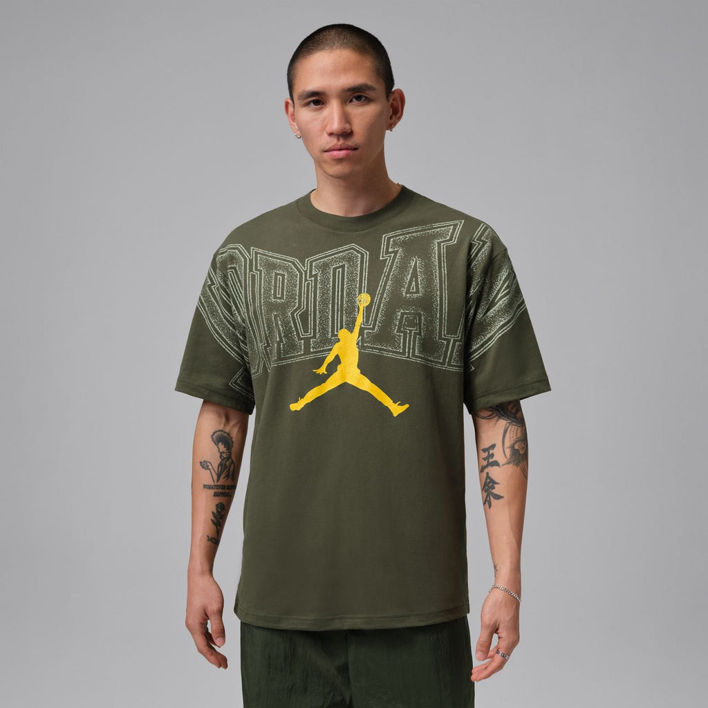 JORDAN MJ Stretch Graphic Crew - Mens
