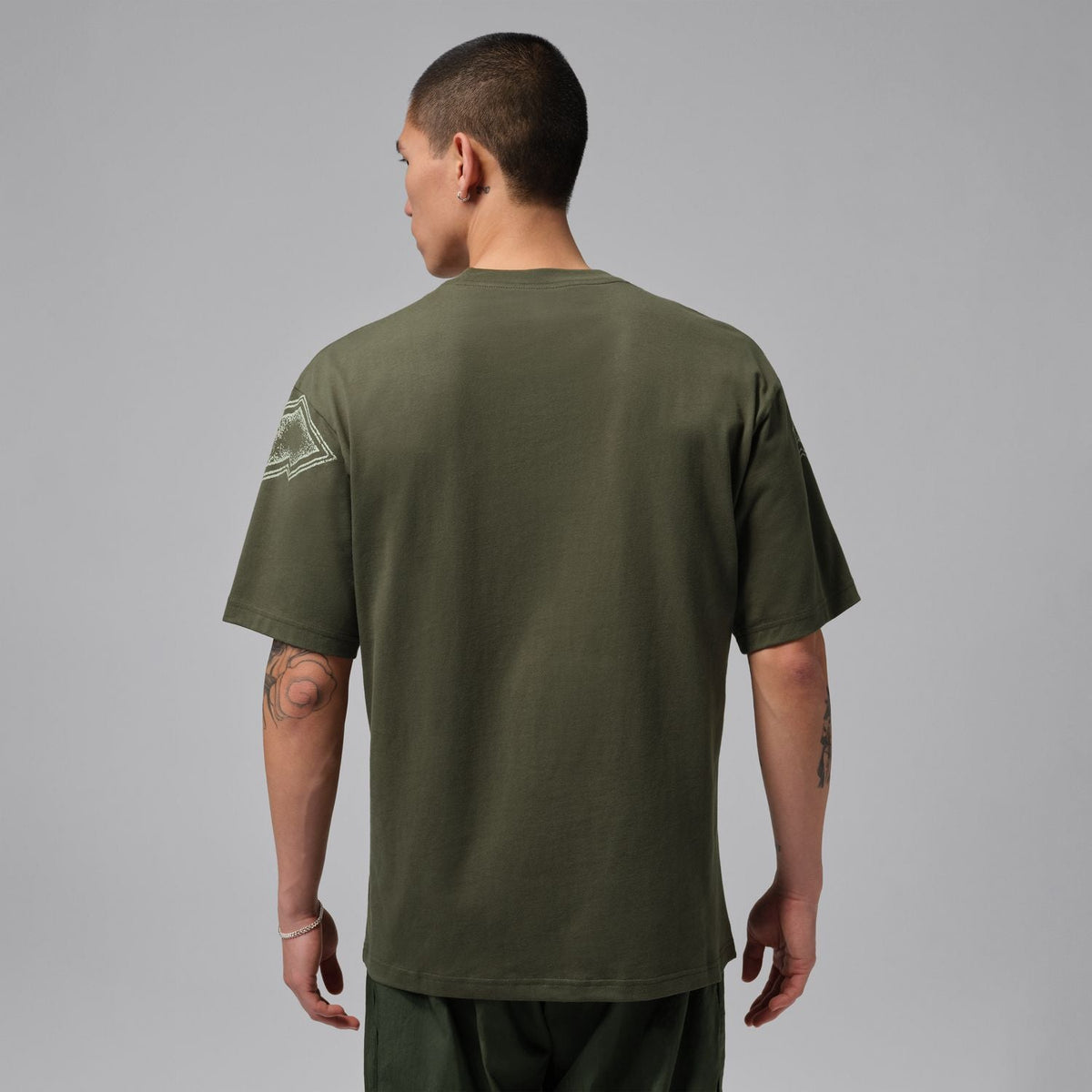 JORDAN MJ Stretch Graphic Crew - Mens