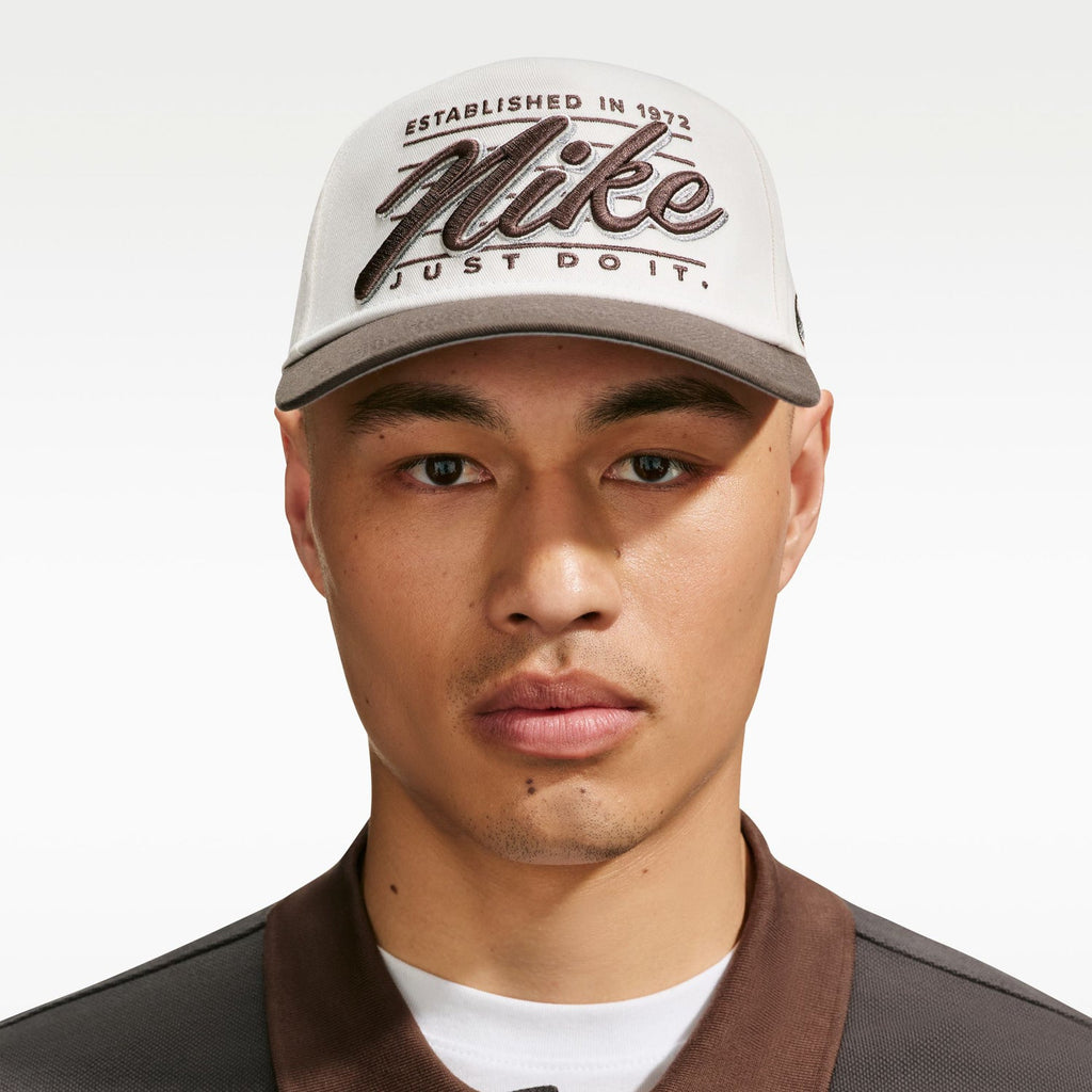 NIKE Nike Rise Cap Unstructured Curved Bill A-Frame Strapback