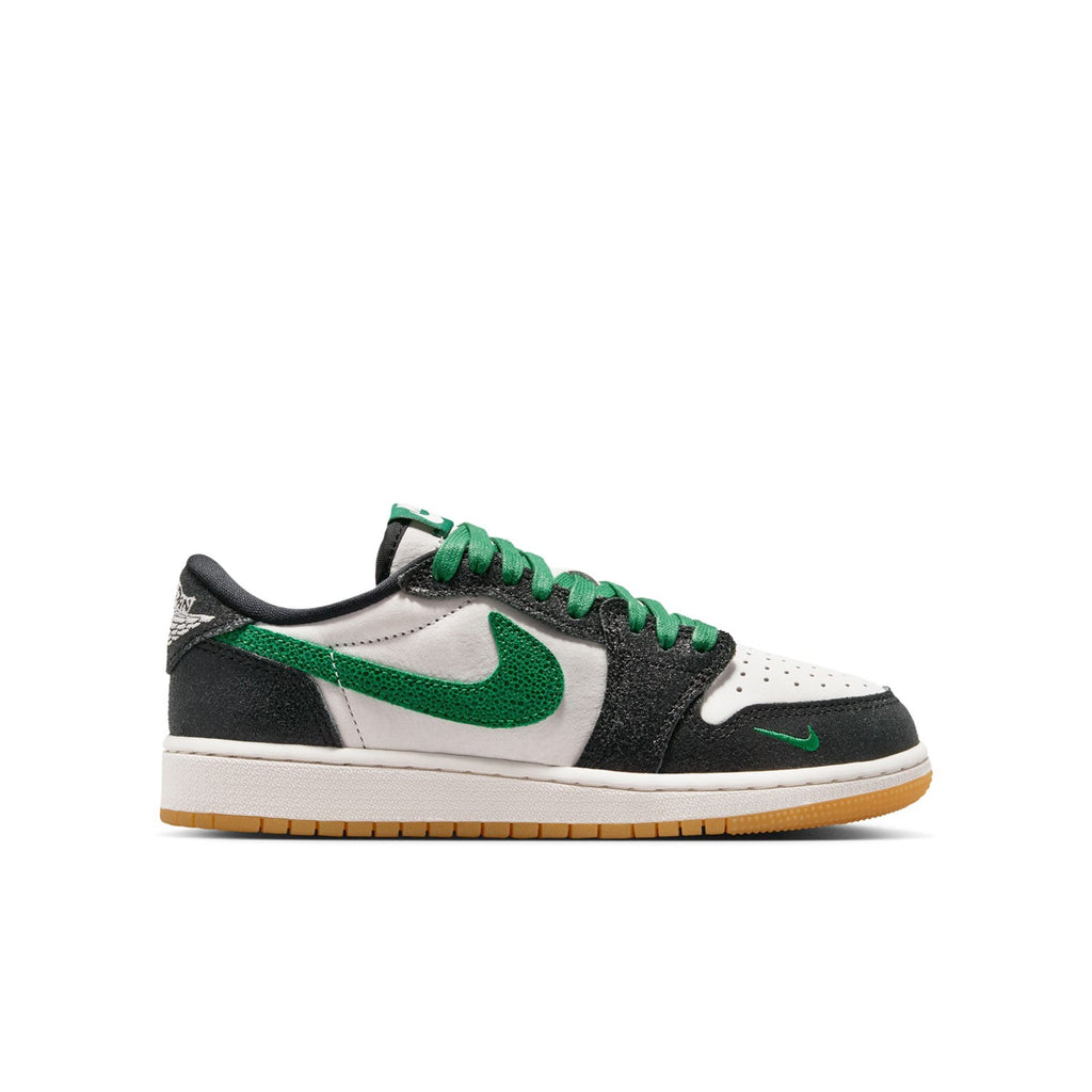 JORDAN Retro 1 Low OG Phantom Pine Green - Youth