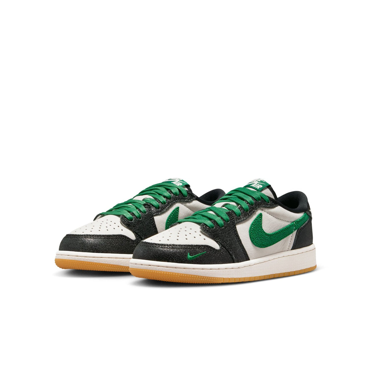 JORDAN Retro 1 Low OG Phantom Pine Green - Youth