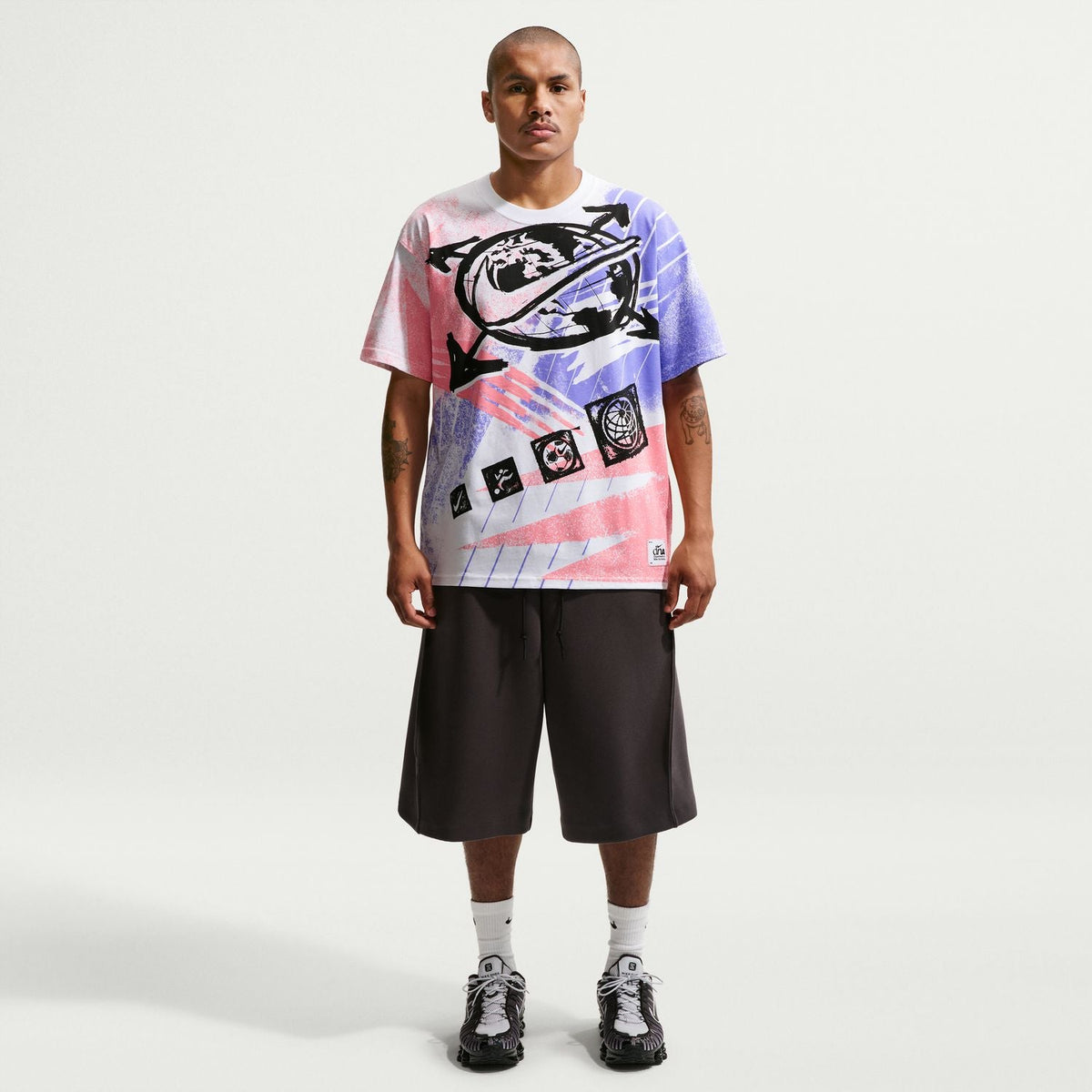 NIKE Stamp SS Tee - Mens