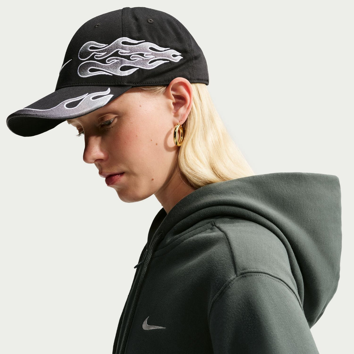 NIKE Studio Fleece MW FZ Hoodie - Womens