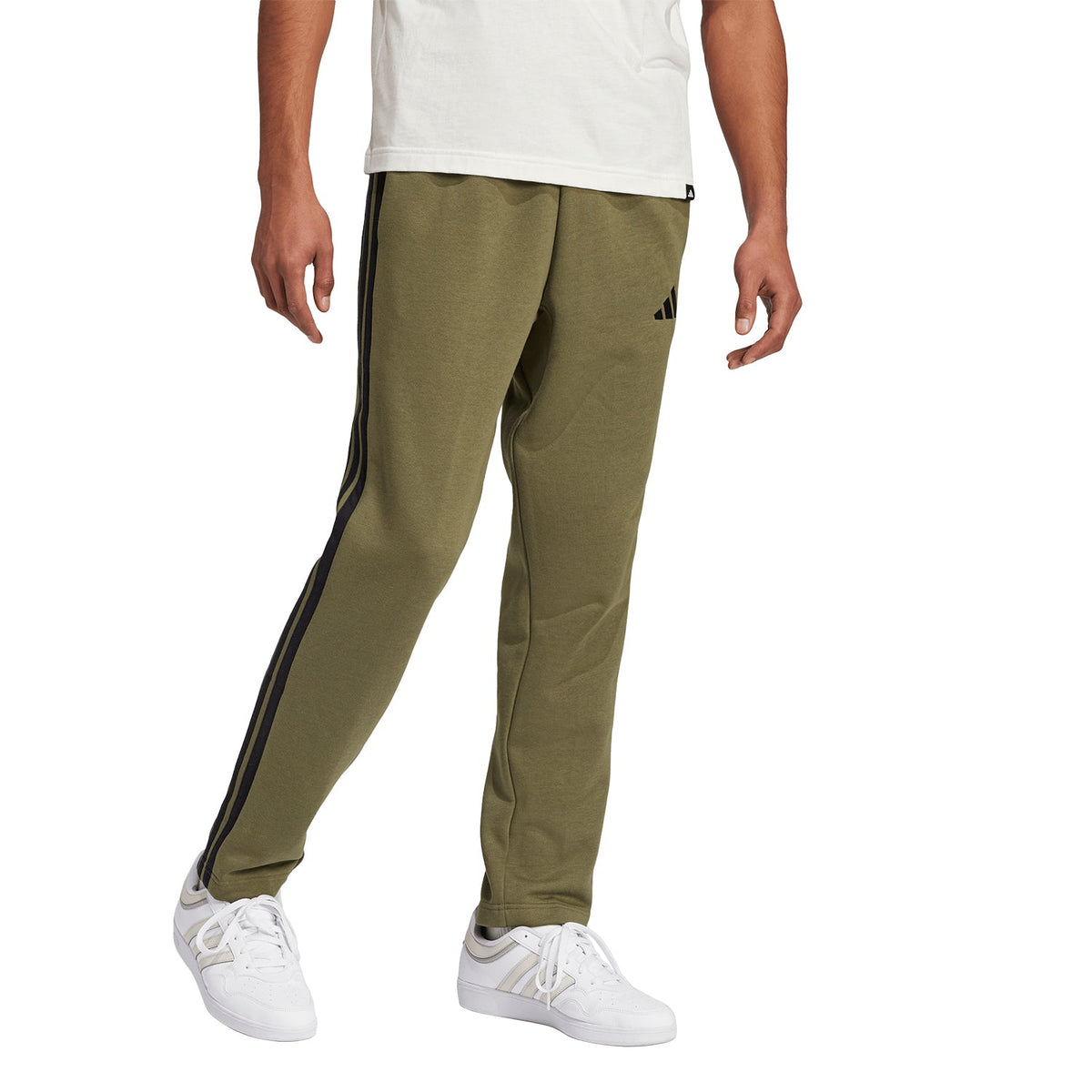 ADIDAS Essentials 3 Stripes Fleece Pant -Mens