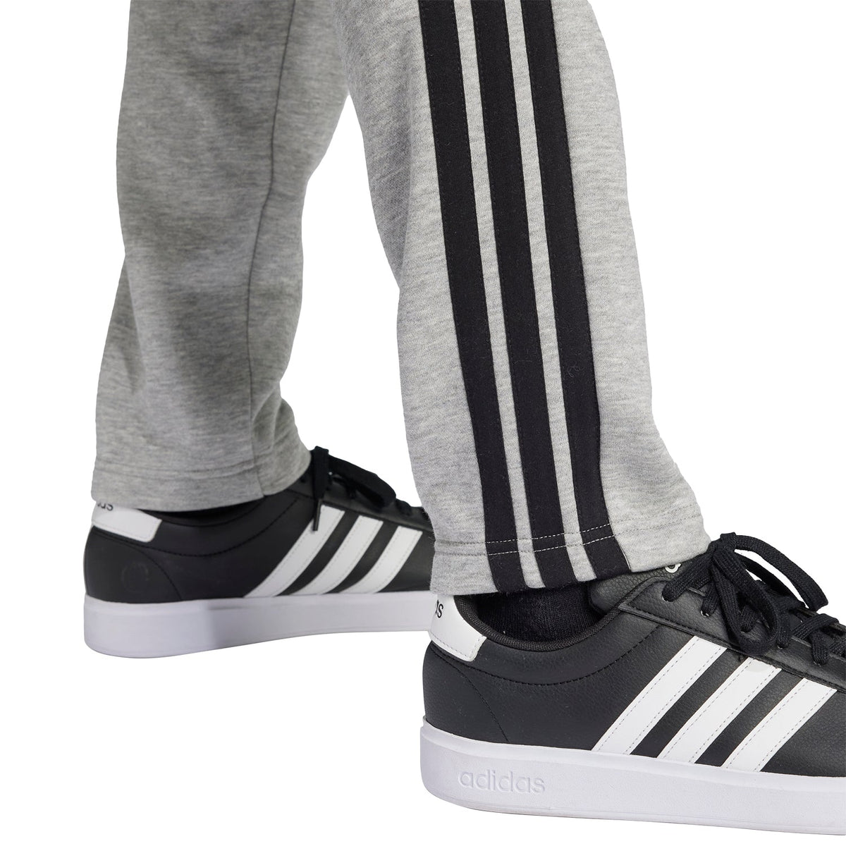 ADIDAS Essentials 3 Stripes Fleece Pant -Mens