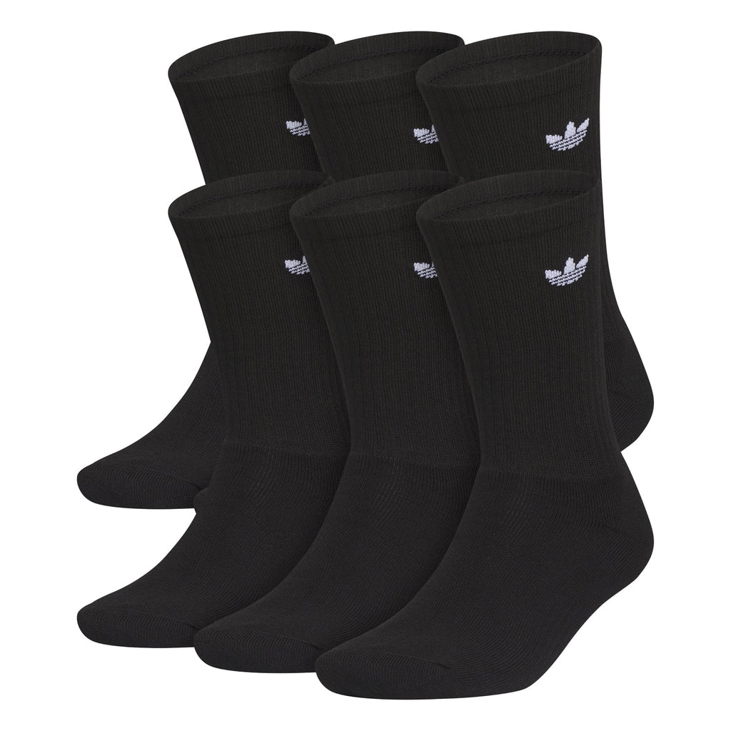 ADIDAS 6 Pack Large Originals Trefoil 2.0 Crew