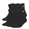 ADIDAS 6 Pack Large Originals Trefoil 2.0 Quarter