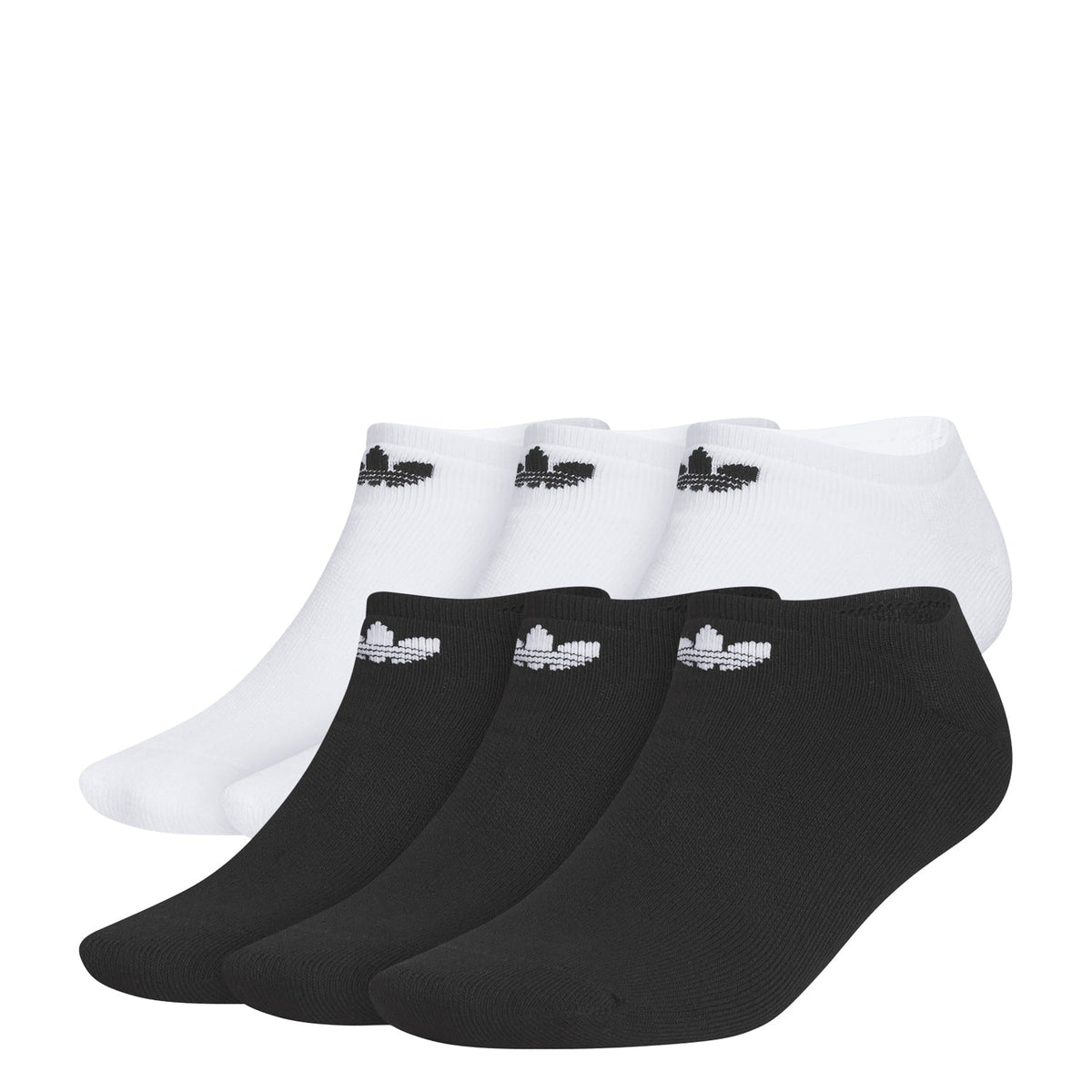 ADIDAS 6 Pack Large Originals Trefoil 2.0 No Show