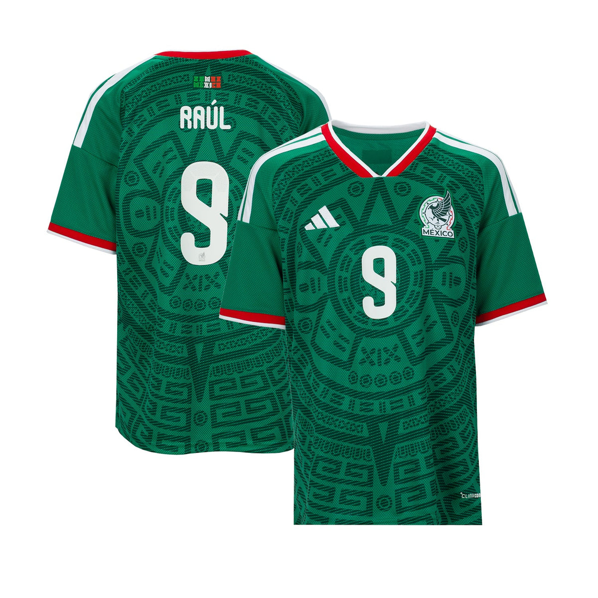 ADIDAS Mexico 26/27 Raul #9 Replica Home Jersey - Youth
