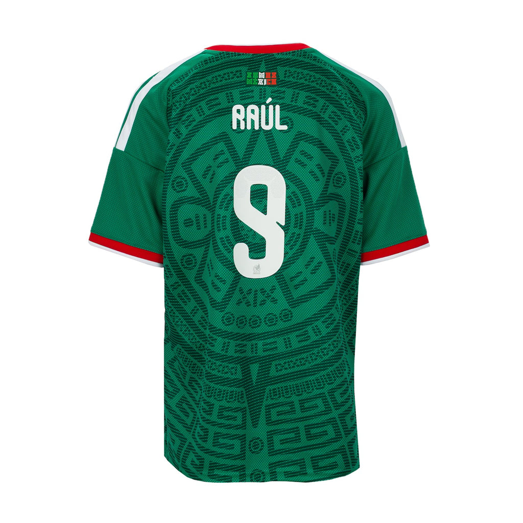 ADIDAS Mexico 26/27 Raul #9 Replica Home Jersey - Youth