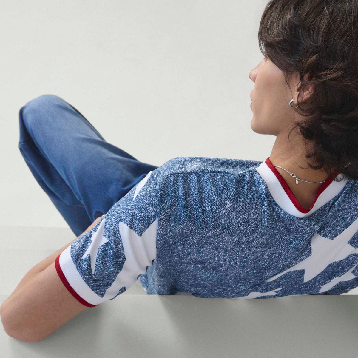 ADIDAS USA 94 Denim Bringback Jersey - Mens