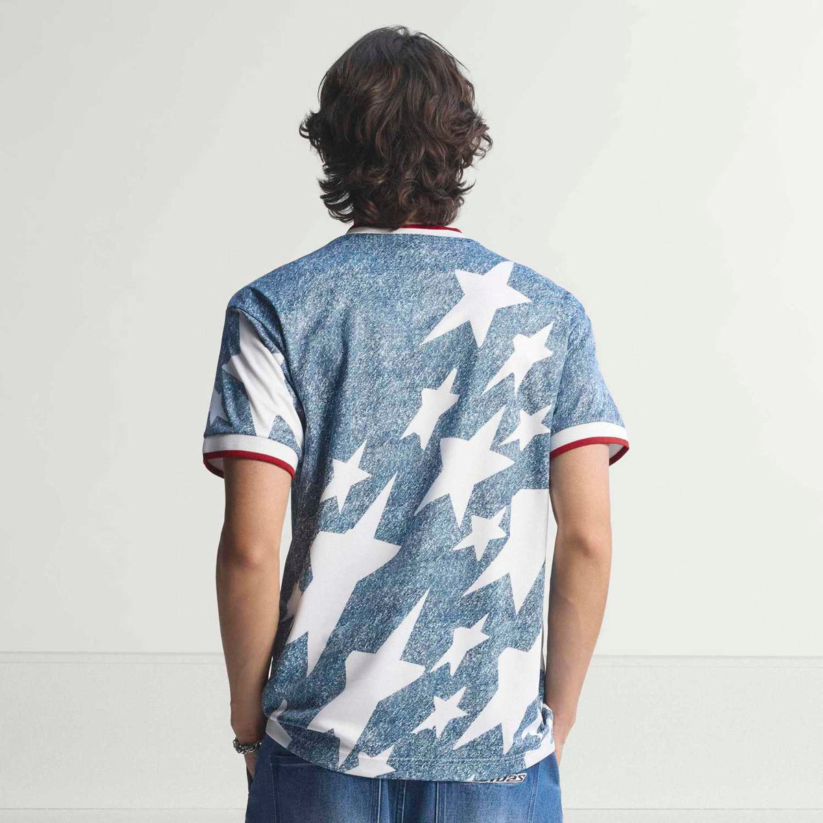 ADIDAS USA 94 Denim Bringback Jersey - Mens