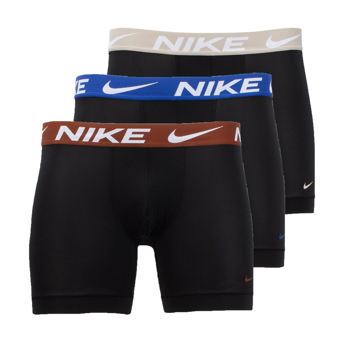 NIKE Official 3 Pack Dri-FIT Essential Micro Boxer Briefs