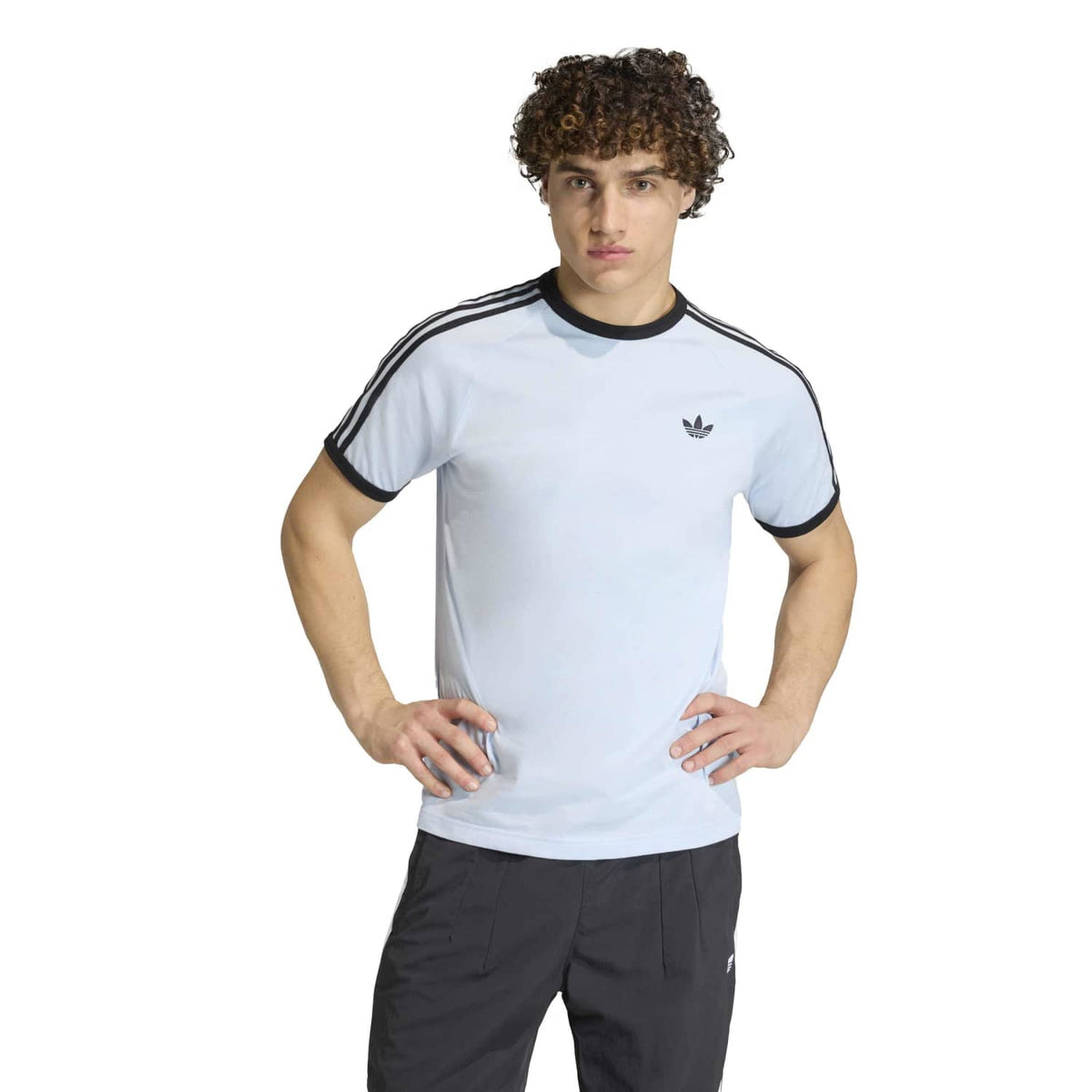 ADIDAS Original 3-Stripe Tee - Mens