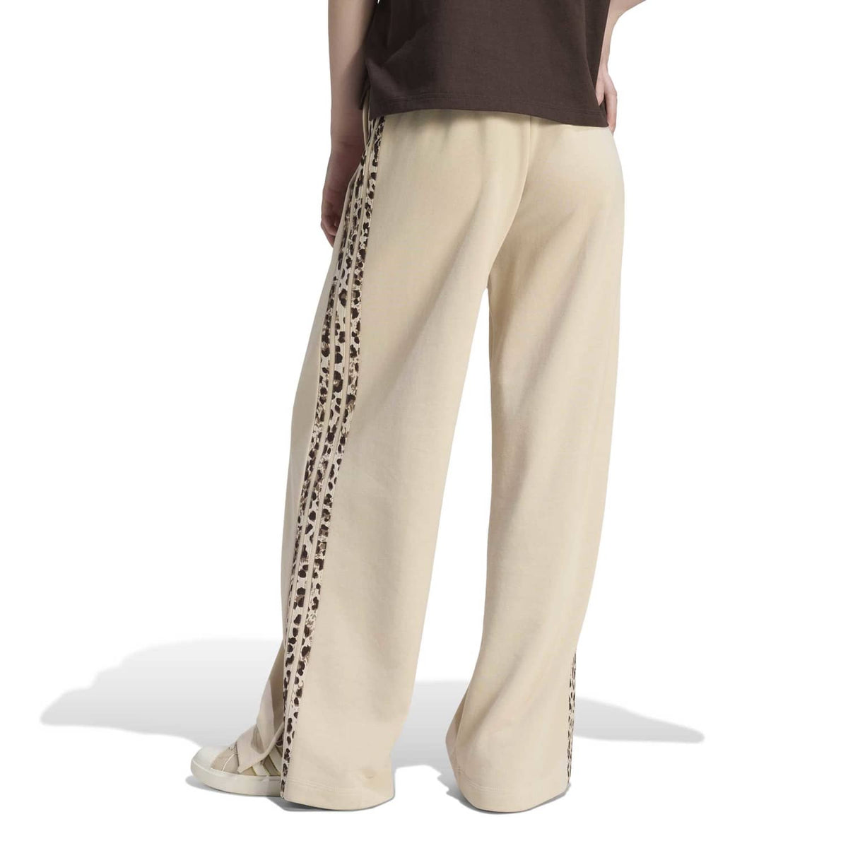 ADIDAS Essentials Animal Print 3-Stripes Pants - Womens
