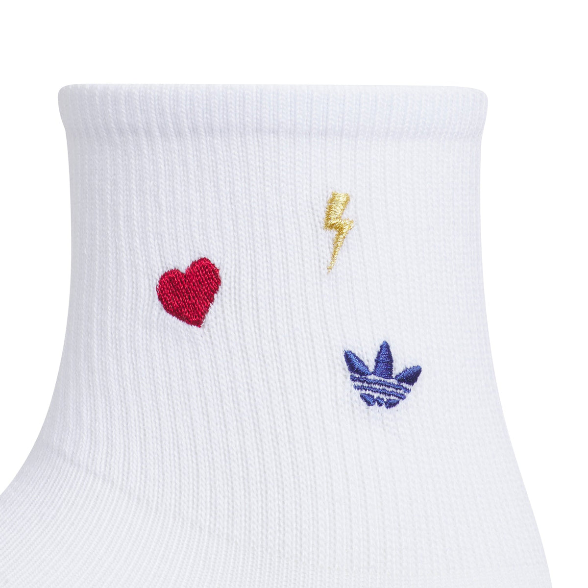 ADIDAS Official 3 Pack Medium Originals High Quarter