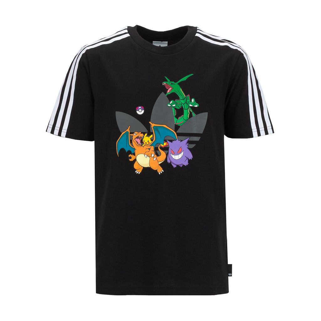 ADIDAS Pokemon 3-Stripe Tee - Youth