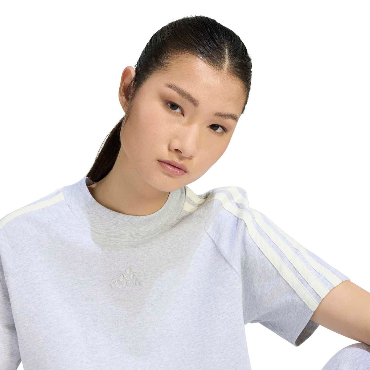 ADIDAS Kit 3-Stripe Tee - Womens