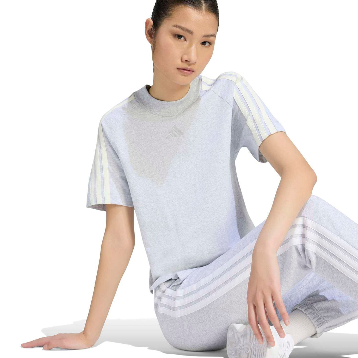 ADIDAS Kit 3-Stripe Tee - Womens
