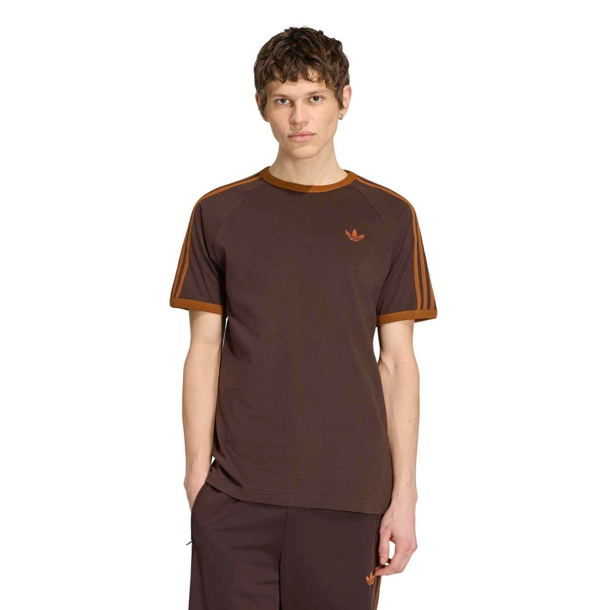 ADIDAS 3 Stripe Tee - Mens