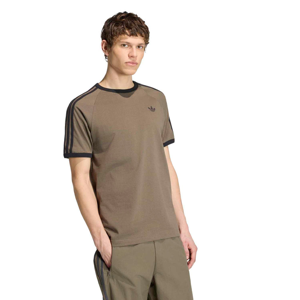 ADIDAS 3 Stripe Tee - Mens
