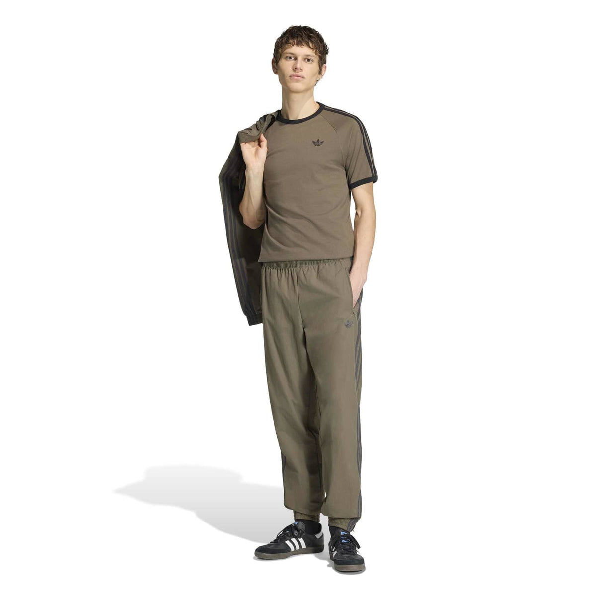 ADIDAS 3 Stripe Tee - Mens