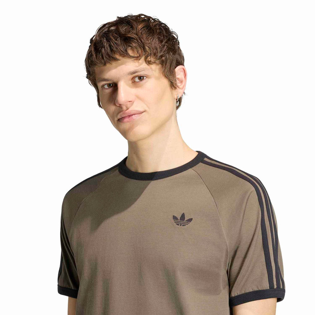 ADIDAS 3 Stripe Tee - Mens
