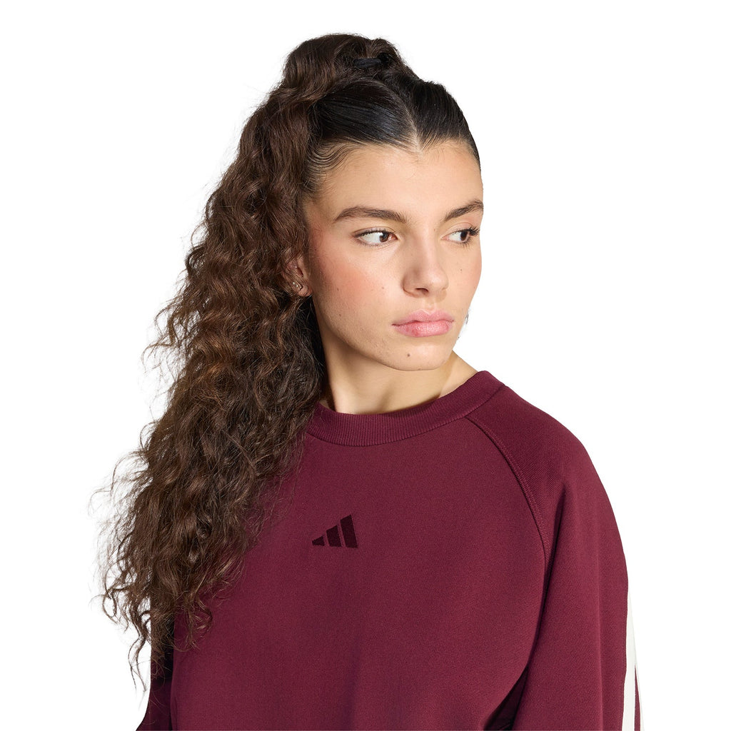 ADIDAS Official Kit 3-Stripe Crew Sweatshirt - Womens