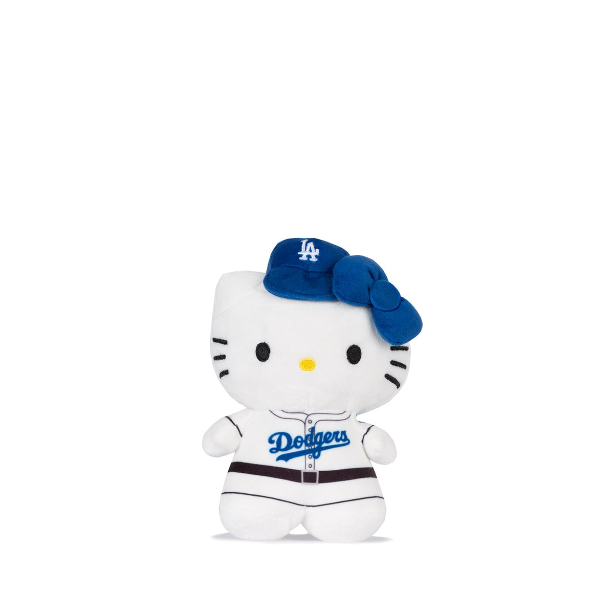 CHARACTER Hello Kitty x Dodgers 6" Plush Backpack Clip