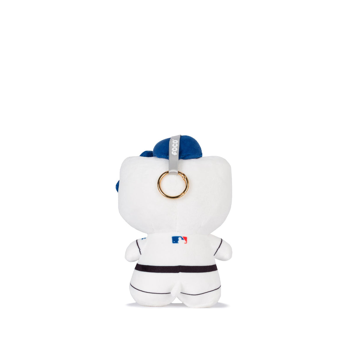 CHARACTER Hello Kitty x Dodgers 6" Plush Backpack Clip