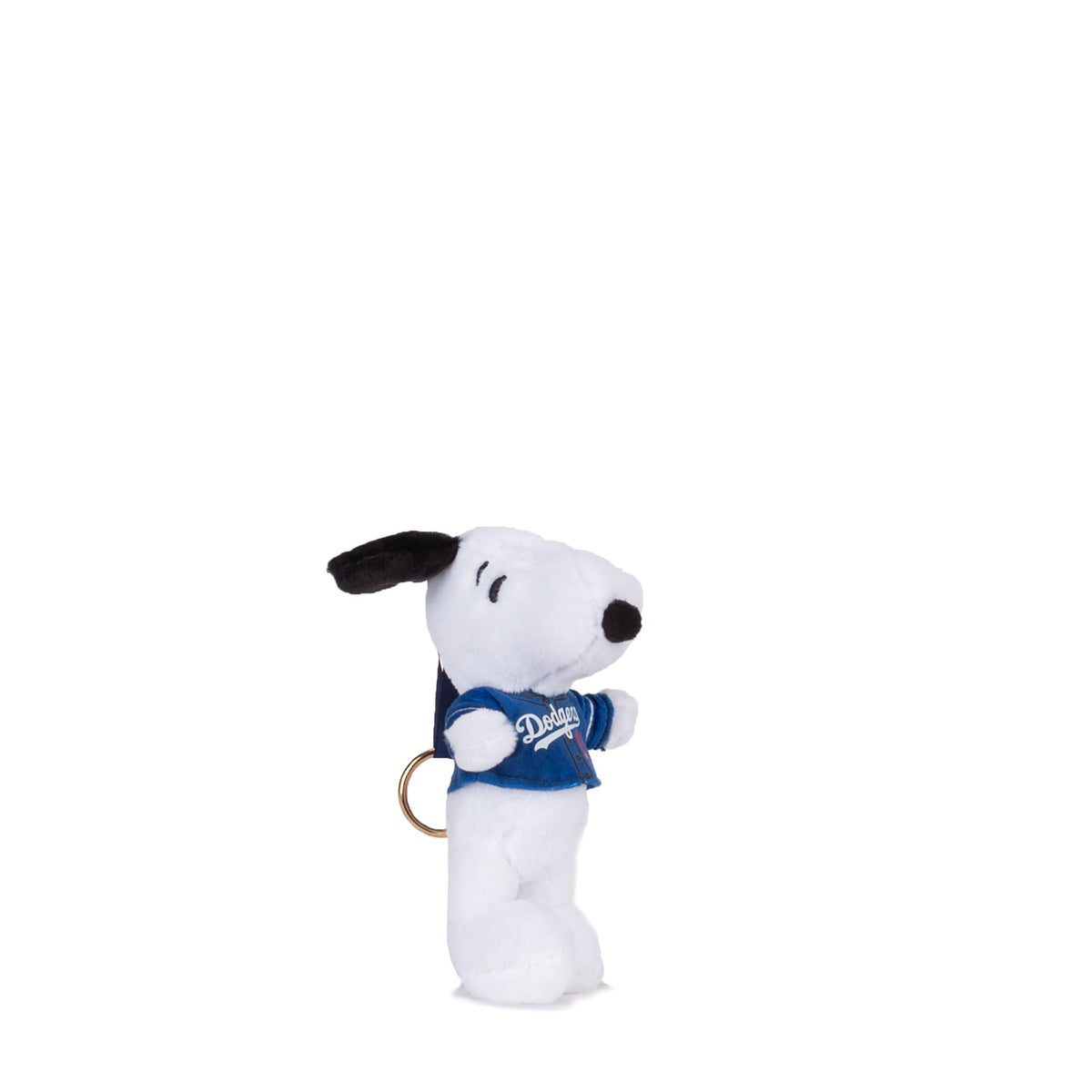 CHARACTER Snoopy x Dodgers 6" Plush Backpack Clip