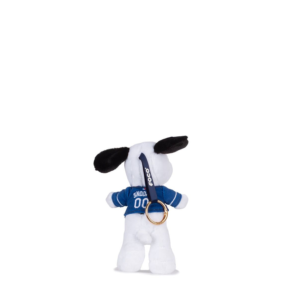 CHARACTER Snoopy x Dodgers 6" Plush Backpack Clip