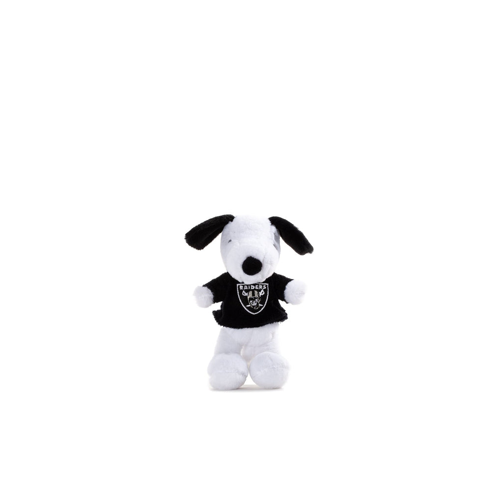CHARACTER Premium Snoopy x Raiders 6" Plush Backpack Clip
