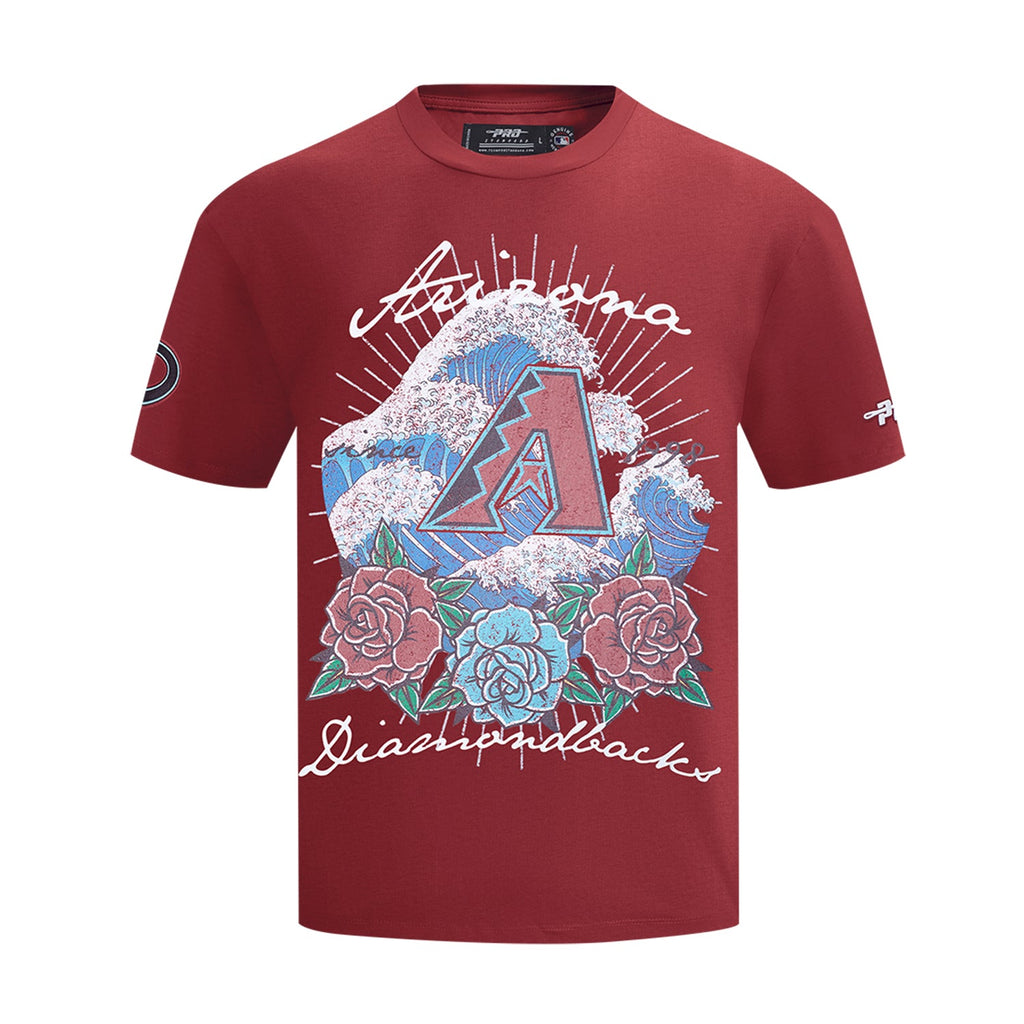 PRO STANDARD Arizona Diamondbacks Wave & Roses Tee - Mens