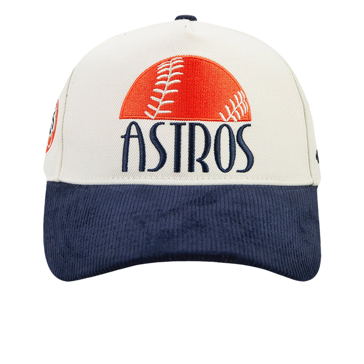 PRO STANDARD Astros Original Players Wool Blend Pro Pinch Strapback
