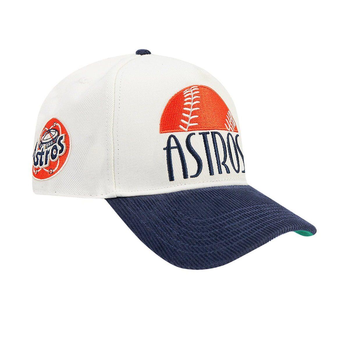PRO STANDARD Astros Original Players Wool Blend Pro Pinch Strapback