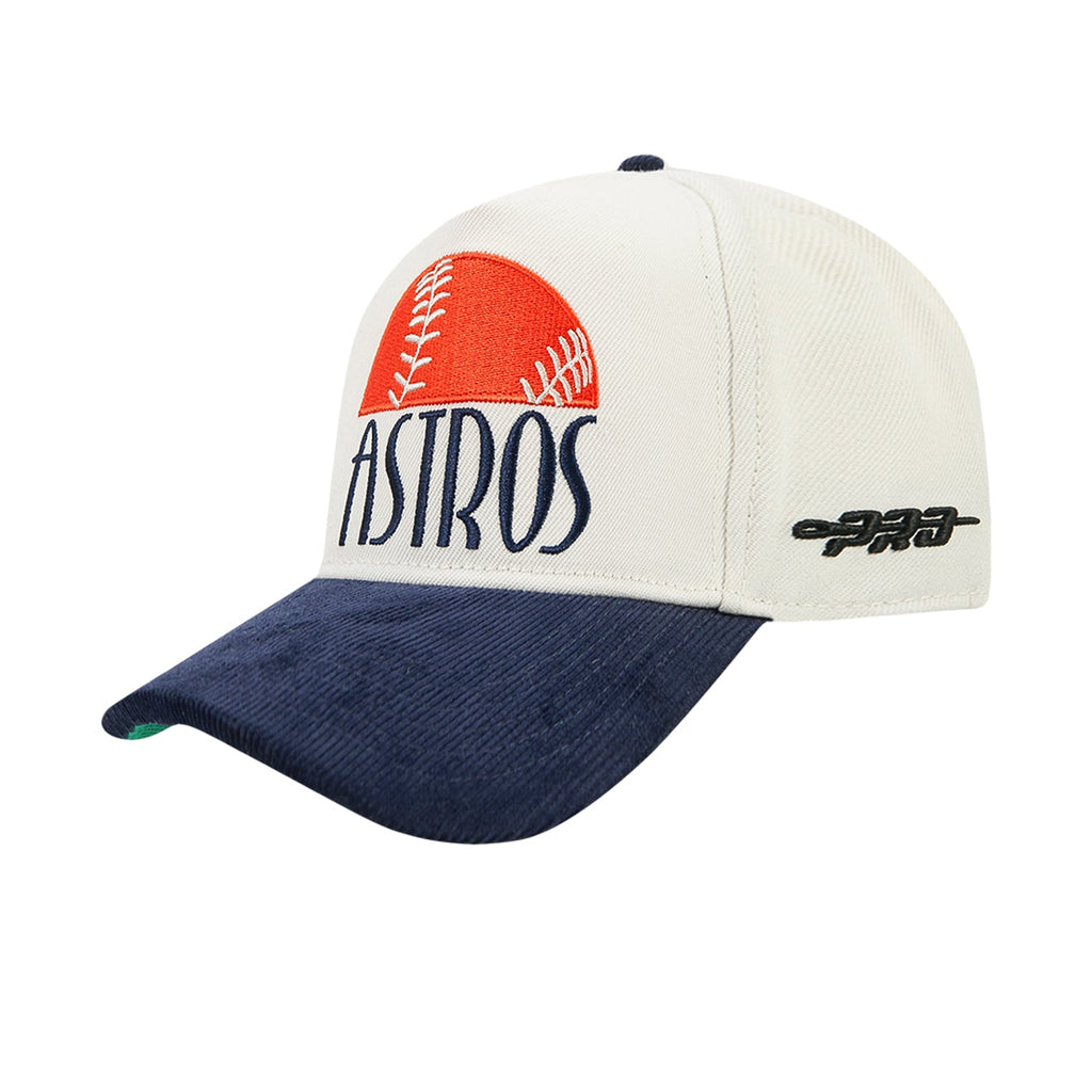 PRO STANDARD Astros Original Players Wool Blend Pro Pinch Strapback